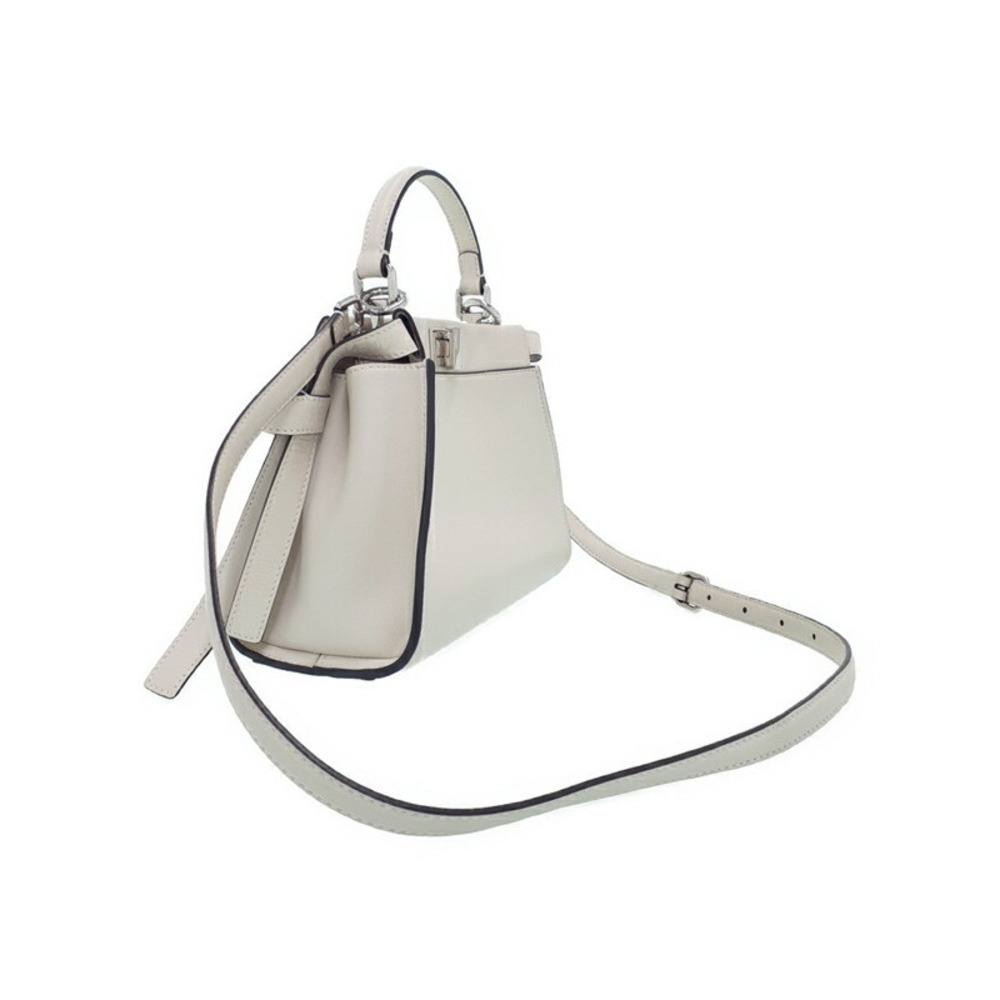 Fendi Peekaboo Iconic satchel nappa leather 2way Shoulder Bag - Picture 2 of 9